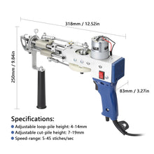 Load image into Gallery viewer, Electric Carpet Tufting Gun Machine
