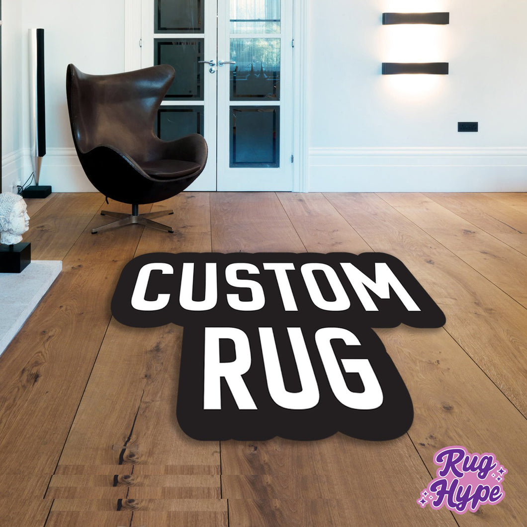 Custom Human Made Design Rug Handmade Rug With Popular Hip Hop 
